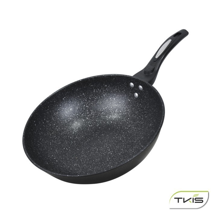 TKIS Wok Pan Anti Lengket 32cm wajan Penggorengan Anti Lengket TK-822