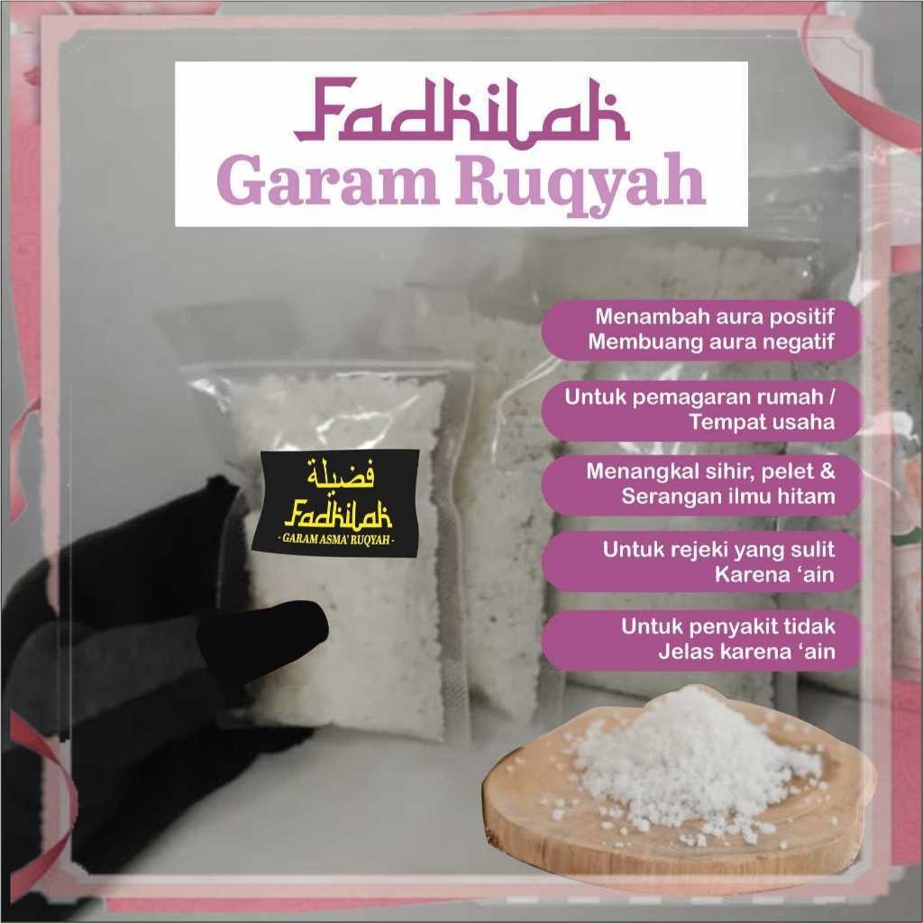 

Garam Ruqyah Fadhilah Asma Original rukiyah Mini 100 gr ISKSTORE