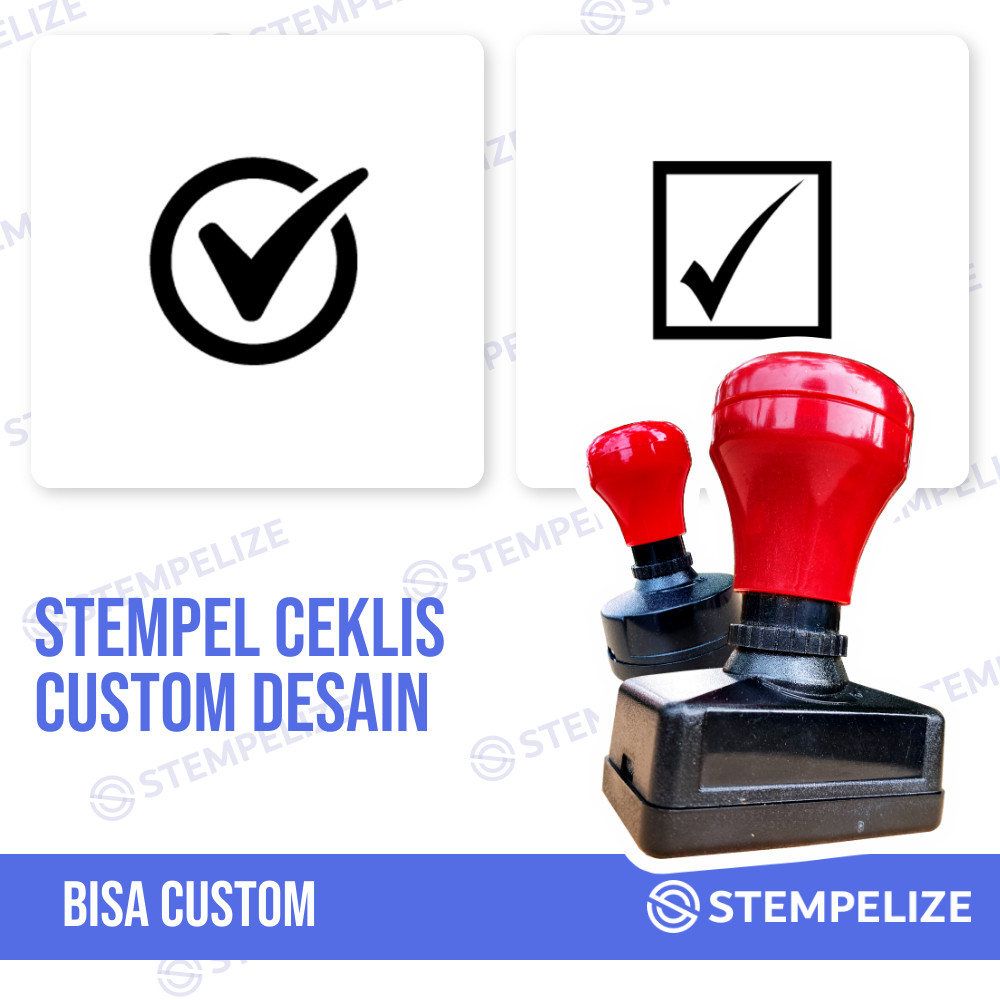 

Stempel Ceklis Custom Desain