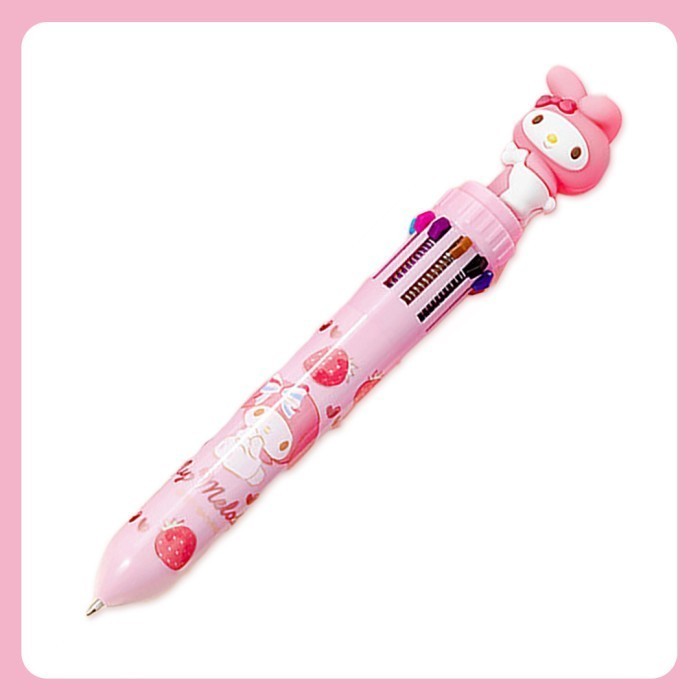 

Terbaru[ATK] TOKKADO Sanrio Pulpen 10 Warna Hello Kitty My Melody Karakter Lucu - My Melody Pink