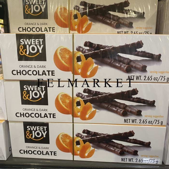 

Sweet&Joy Orange Dark Chocolate / 75 grm