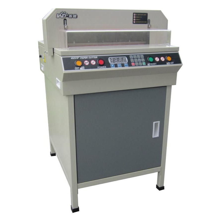

Electric digital paper cutter 17.7'' Automatic guillotine 450mm