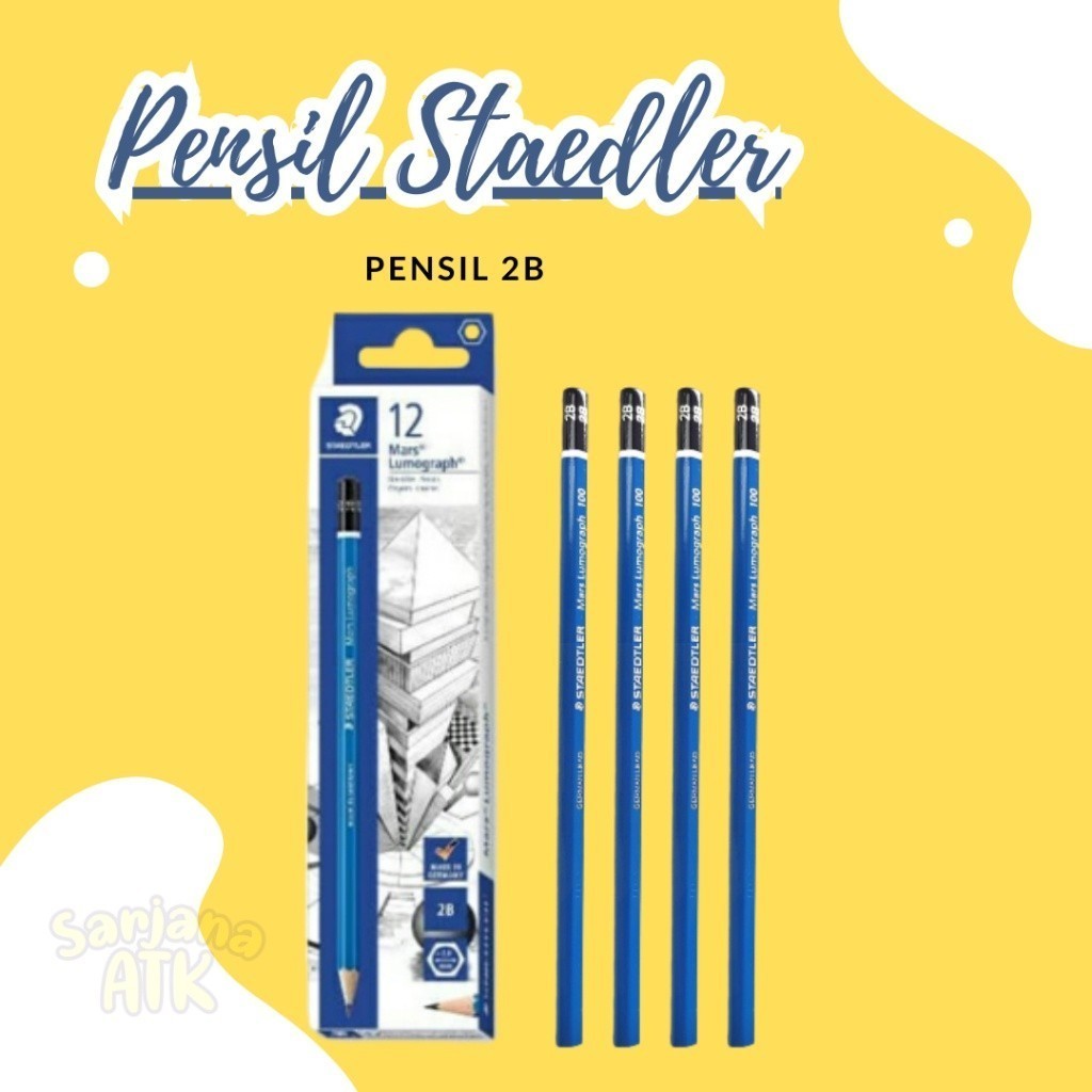 

Pensil Pencil 2B STAEDTLER Pensil Ujian