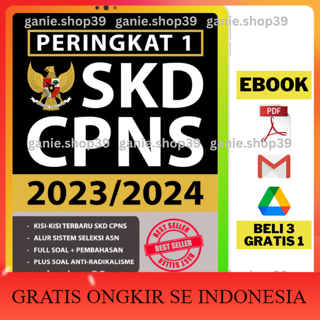 

BELI 3 GRATIS 1 [5] [E-B.O.O.K] PERINGKAT 1 SKD CPNS 2023/2024