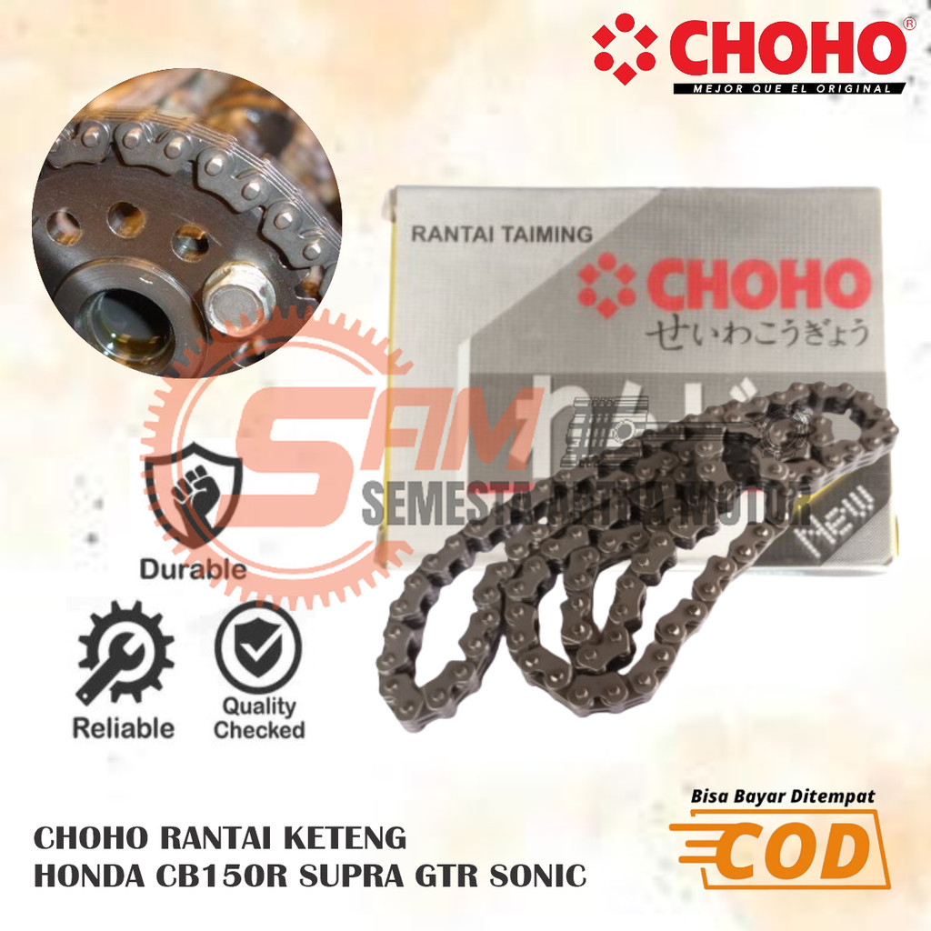 Choho Rante Keteng Honda CB150R Supra GTR Sonic Kamprat Rantai Mesin Chain Camshaft