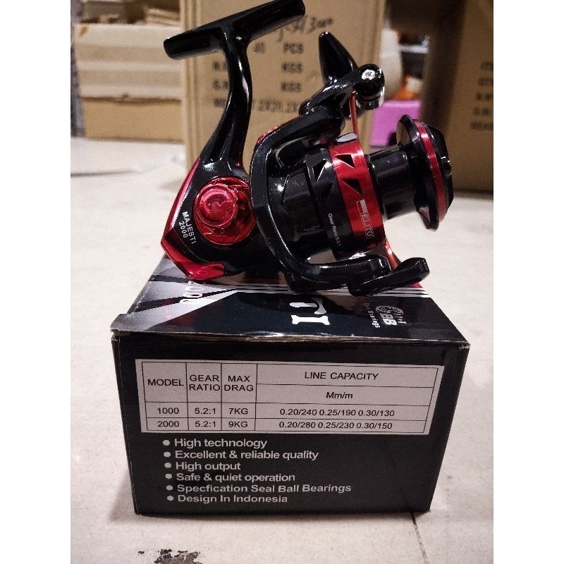 Reel pancing Elito Majesti 1000 2000 3000 Reel one way