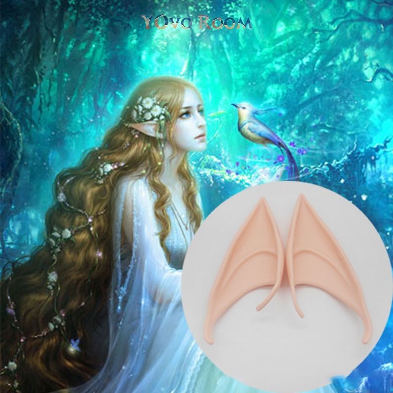 Alat Peraga Halloween Telinga Peri/Mainan Cosplay Telinga Peri/Alat Peraga Kostum YOvo