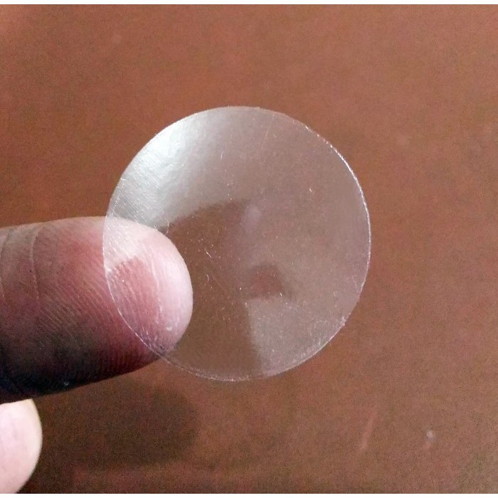 

Promo Sticker Bulat diameter 2 cm Transparan Polos Bundar (1.000 stiker)