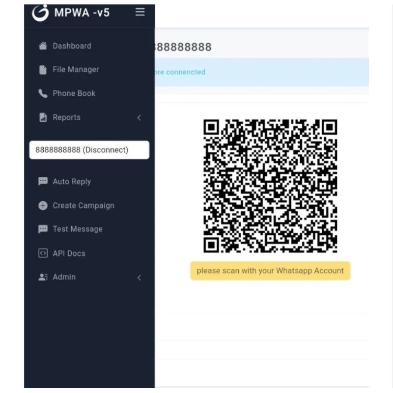 Source Code Script Whatsapp Gateway V5.5.0 | Multi-Device | 100% NO-ENC