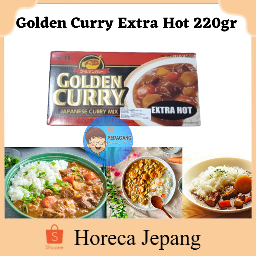 

Golden Curry Extra Hot 220gr/ S&B GOLDEN CURRY JAPANESE CURRY MIX EXTRA HOT 220GR/ Curry
