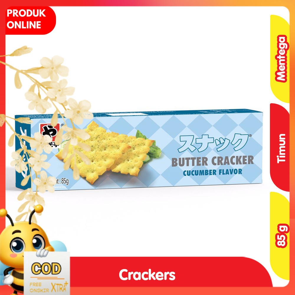 

JGT Crackers Mentega Rasa Timun Box 85 g