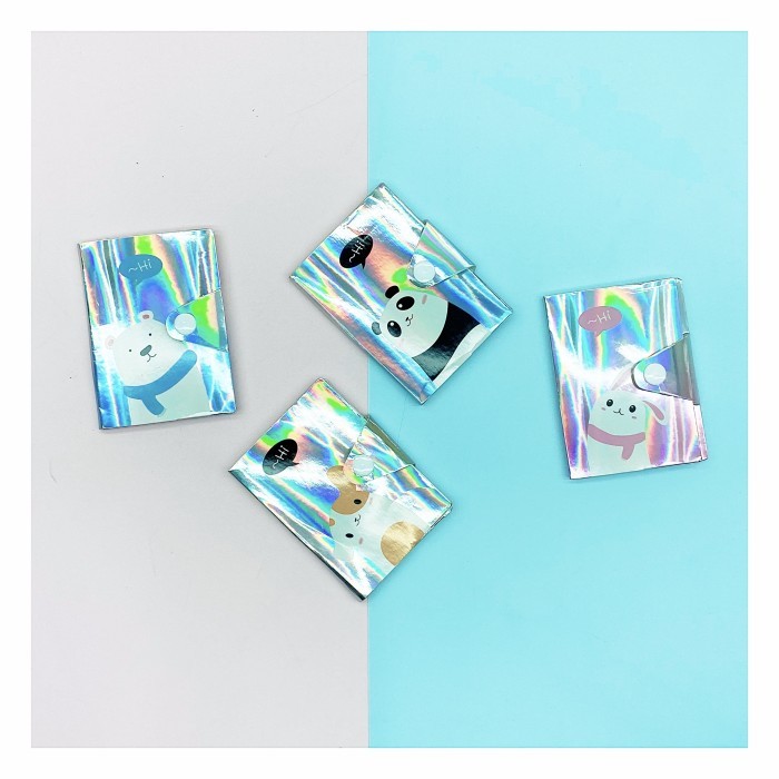 

Notes cute animal fat hologram