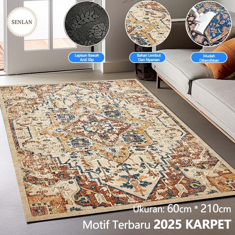 Karpet Turkey Bermotif / Karpet Turkey Polyester 160x210cm / Tikar Karpet ruang Tamu / Karpet Lantai