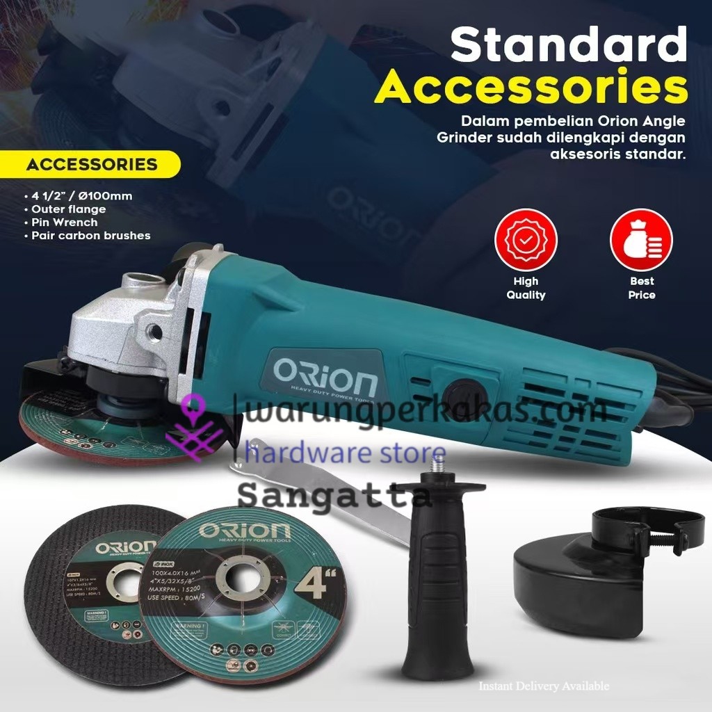 Gerinda Tangan Orion Angle Grinder Orion - HG954