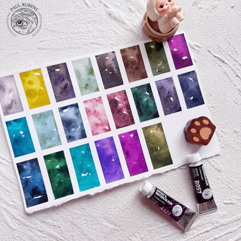 

NEW Paul Rubens Artist Layed Watercolor Paint 21colors 15ML Professional Water Color For Painting Art Supplies
