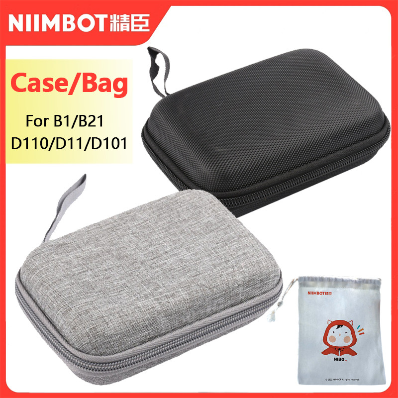 

Niimbot Case Bag For D110 D11 Mini Portable Printer Pocket Label Thermal Printer USE Protective Shell