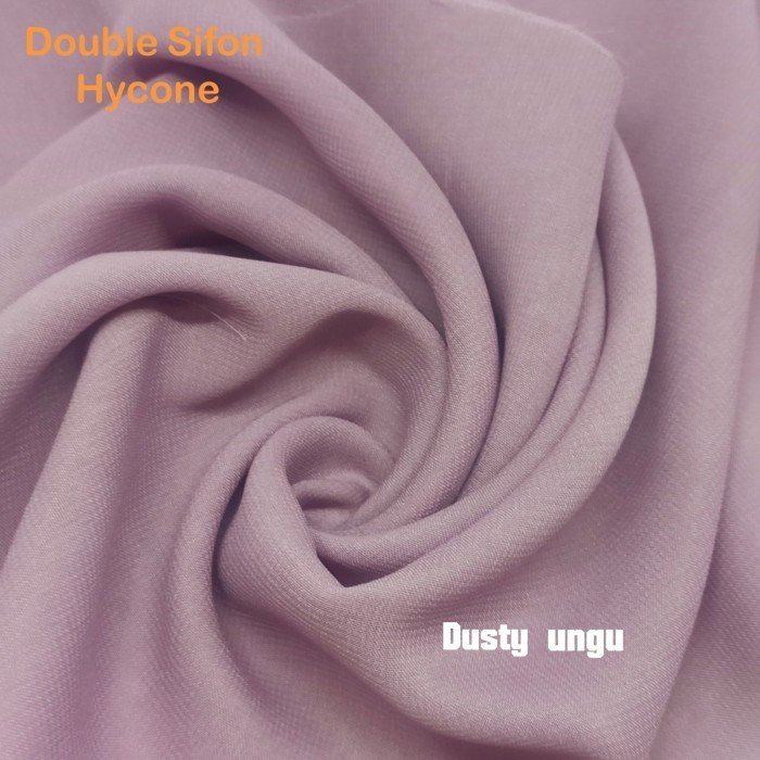 STOCK TERBARU mukena anak TERBARUBahan Multi Kain Double Sifon Hycon Bahan Kerudung 1 Roll 50 Yard -