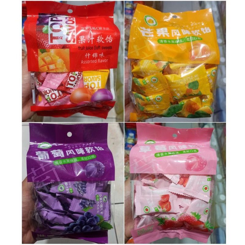 

Top Savor Enjoy Permen Jelly Jeli Lunak Aneka Rasa Buah Pack Fruit Juice Soft Candy pusat grosir jajan - ramdhan & hari raya