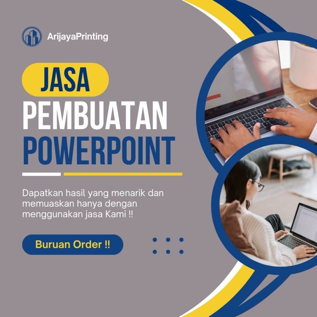 Jasa Pembuatan Power Point | Template PPT Premium | Powerpoint Aesthetic |