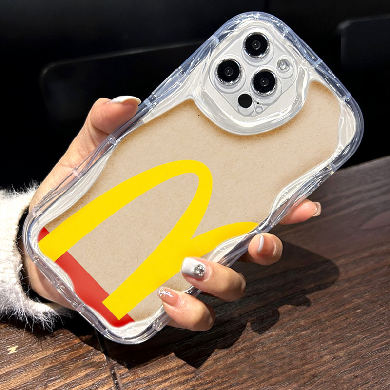 CUSTOM CASE McDonald' Rasa kemewahan seri Kompatibel untuk iPhone 7/8 plus XS MAX XR 11 12 13 14 15 