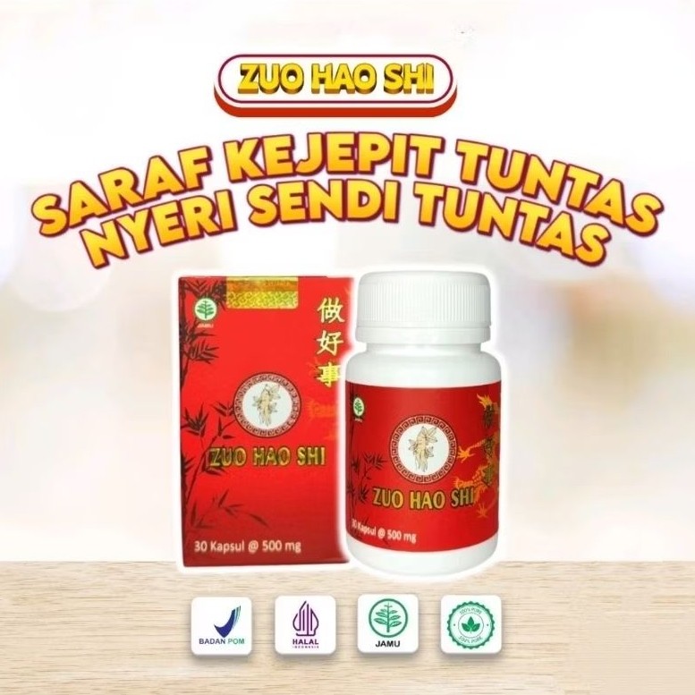 Zuo Hao Shi - Obat Cina Herbal Saraf kejepit