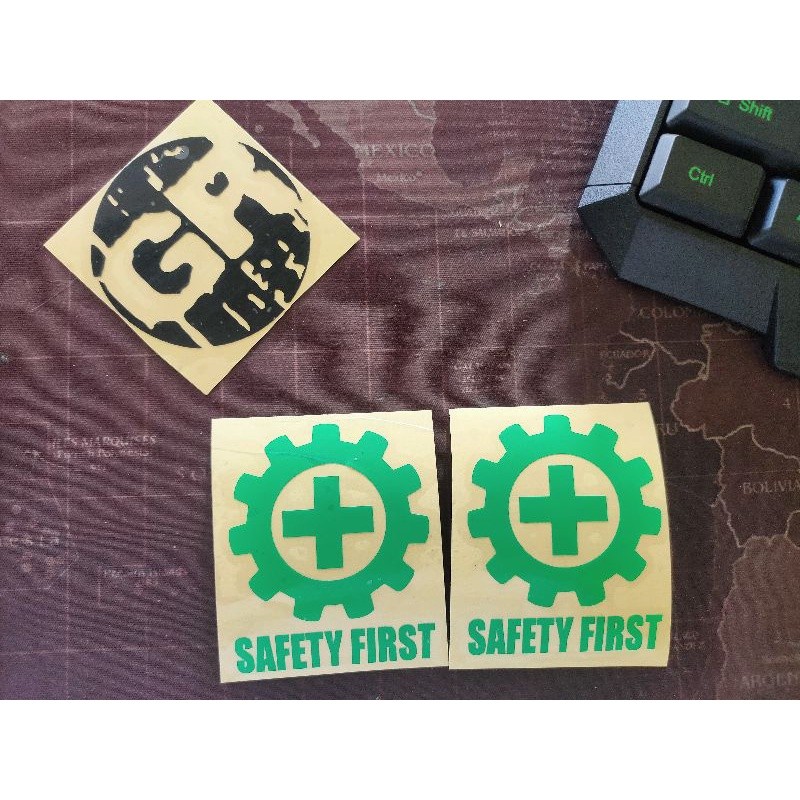 

Sticker Cutting K3 Safety First