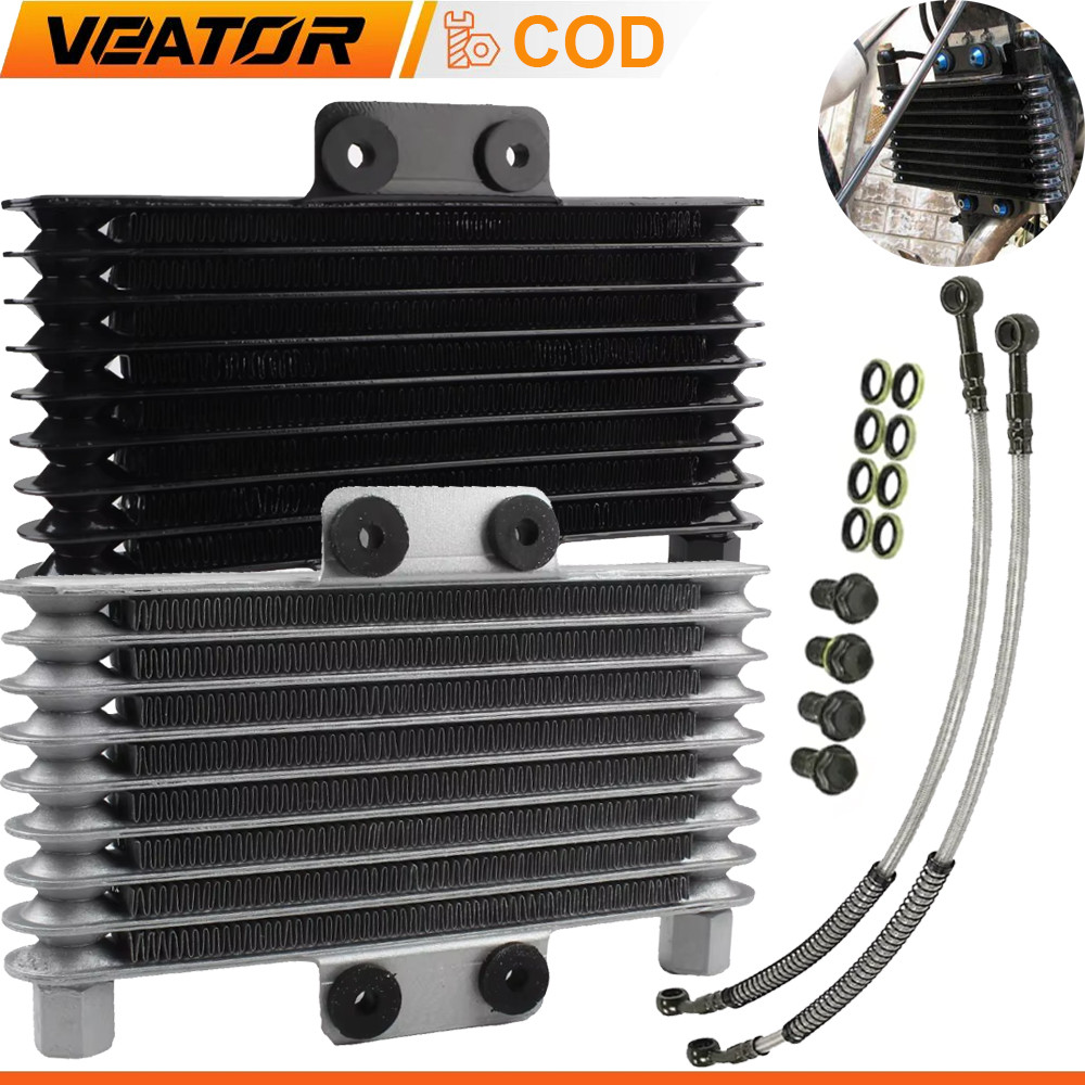 Motorcycle Oil Cooler Oil Engine Radiator Mesin Pendingin Oli Sepeda Motor Universal Radiator Mesin 