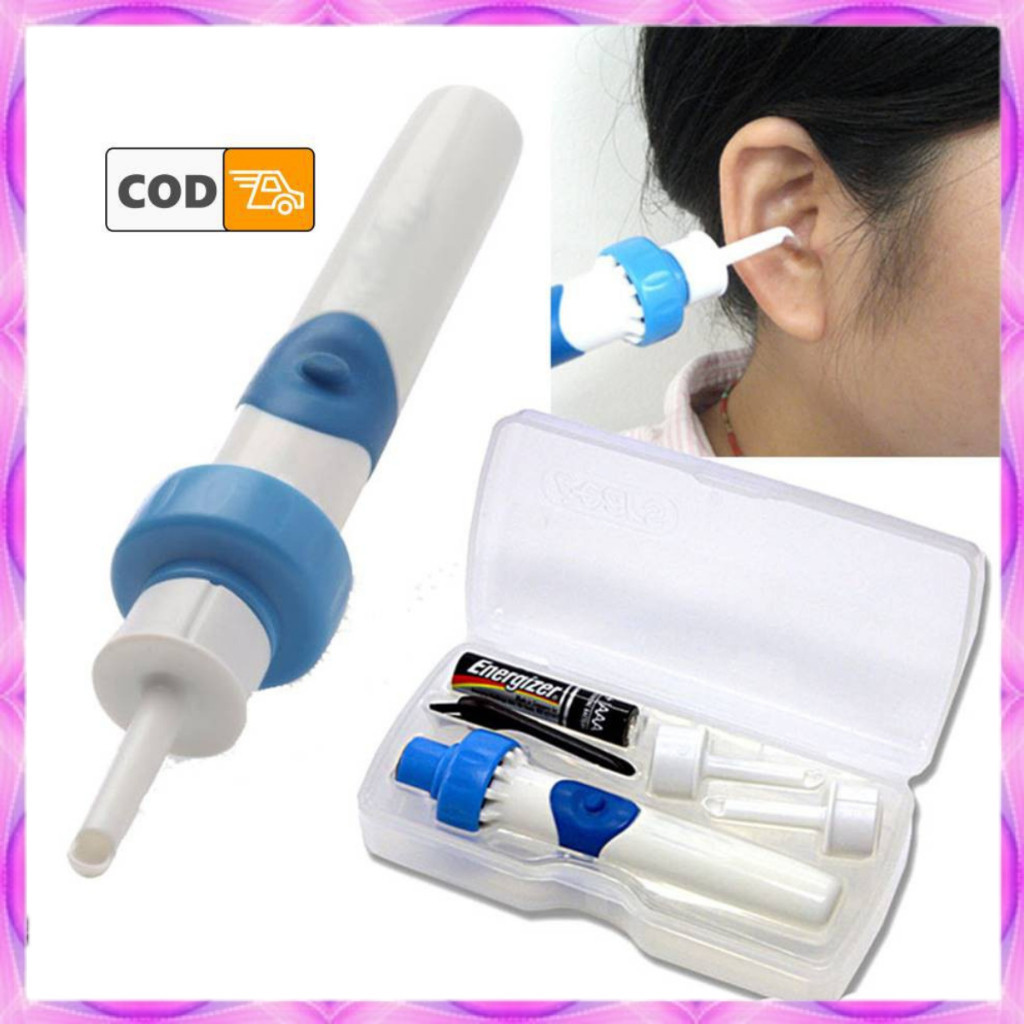 Alat Pembersih Telinga Elektrik / Korek Sedot Vacum Penyedot Kotoran Kuping Aman Pembersih telinga o