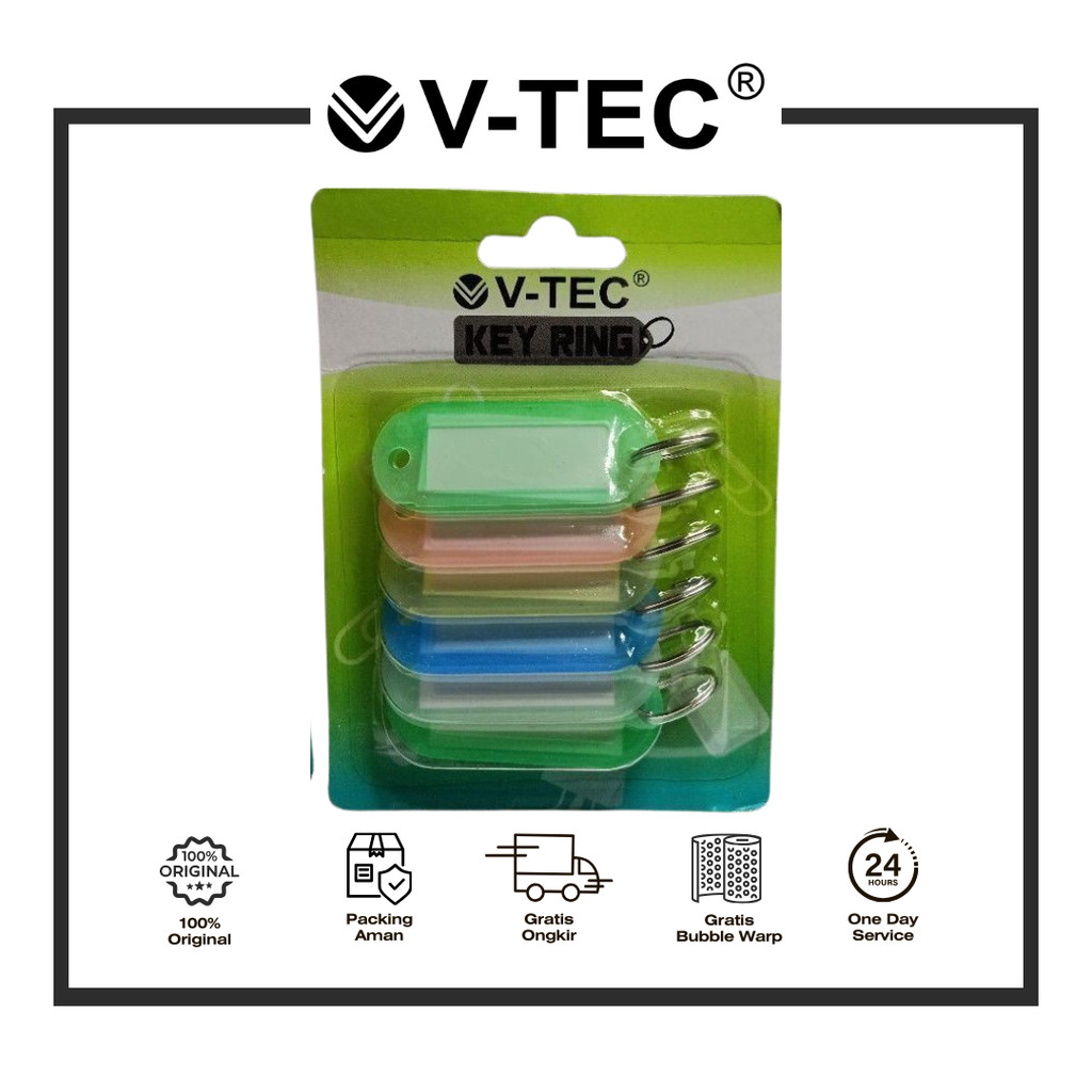 

V-TEC KEYRING VT-1003/6 PCS