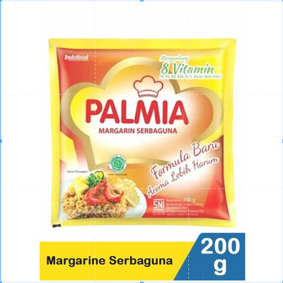 

pekanbaru / PALMIA BUTTER MARGARINE 200g/ MARGARINE SERBAGUNA 200GR