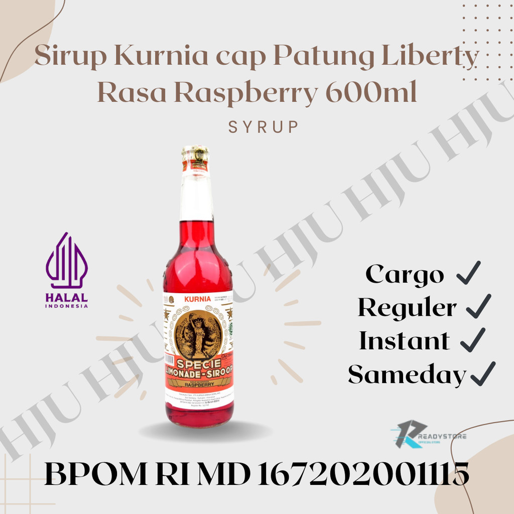 

RSI - Sirup Kurnia Raspberry 600ml