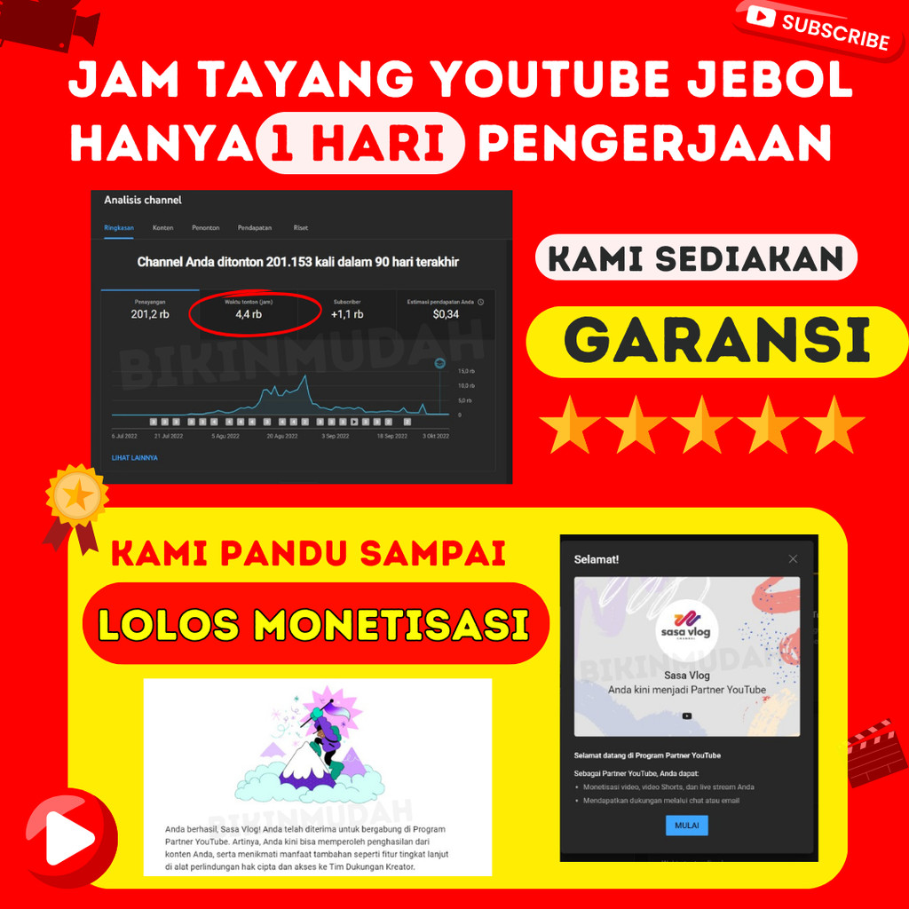 JT YT 4K JAM TAYANG