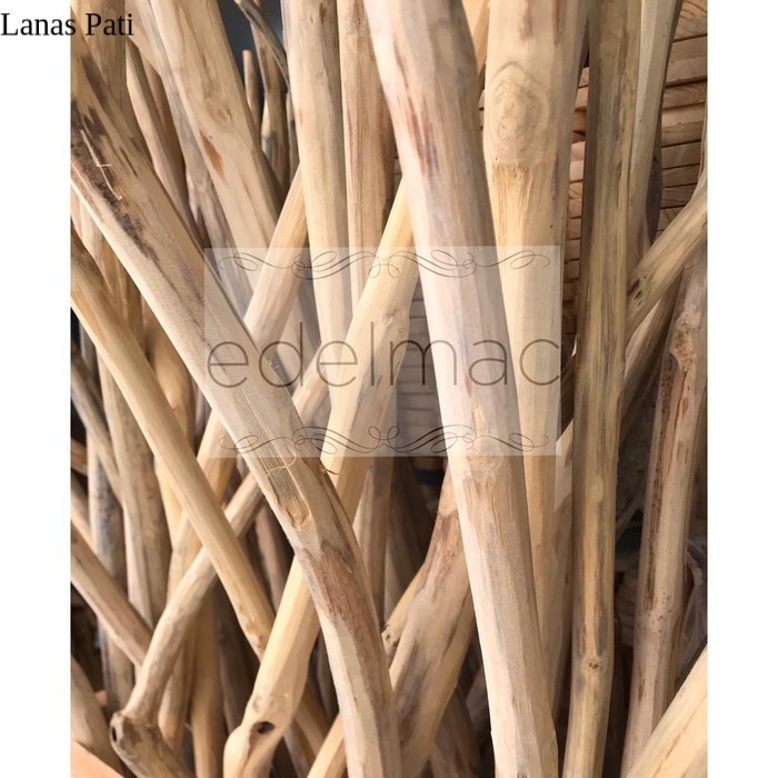 

Ranting Kayu Jati | Ranting Kayu Macrame Ukuran Pendek - 20cm FNX011 - 20cm XD9
