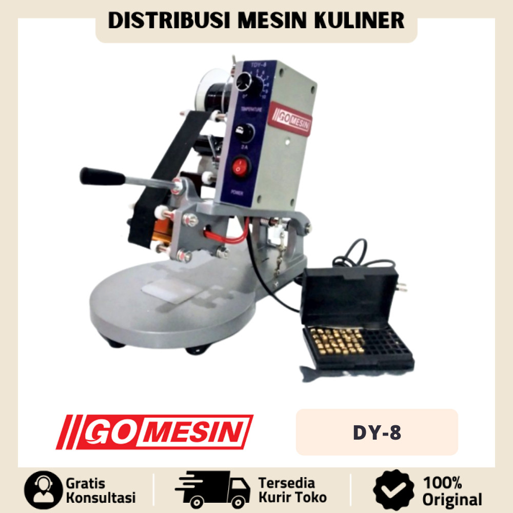 Mesin Expired Date GOMESIN GM-DY-8 Mesin Coding Expired Date Original