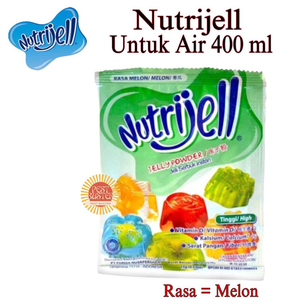 

Nutrijell Melon 10gr BPOM Halal Original