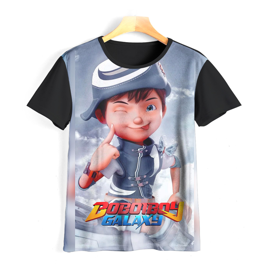 Kaos Boboiboy Keren dan Adem | Kaos Boboiboy Anak & Dewasa | 0009BBY