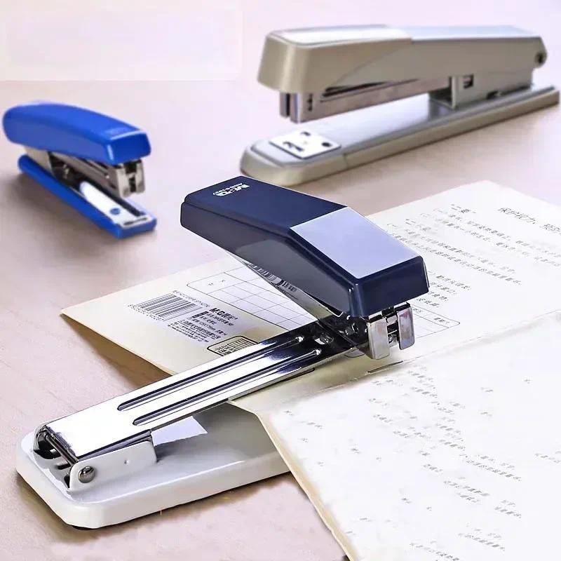 

Staplers 24/6 School Paper Effortless Staples Bookbinding Rotatable Stapler 360 Heavy Office Duty Supplies Long Use