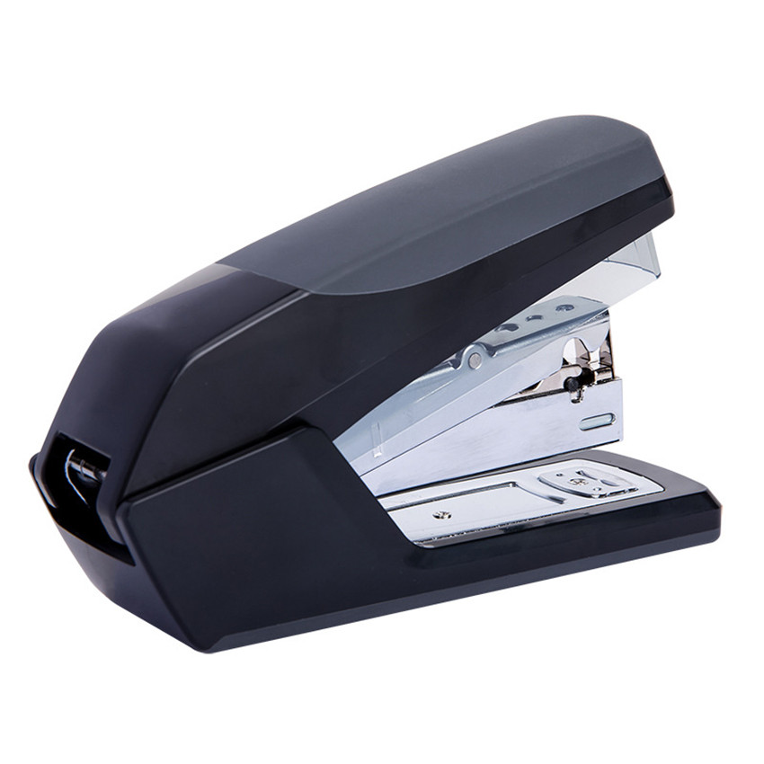 

Manual Desktop Stapler, 20 Sheet Capacity, Standard Paper Stapler Binding One Touch Stapler Office Supplies- Black, White