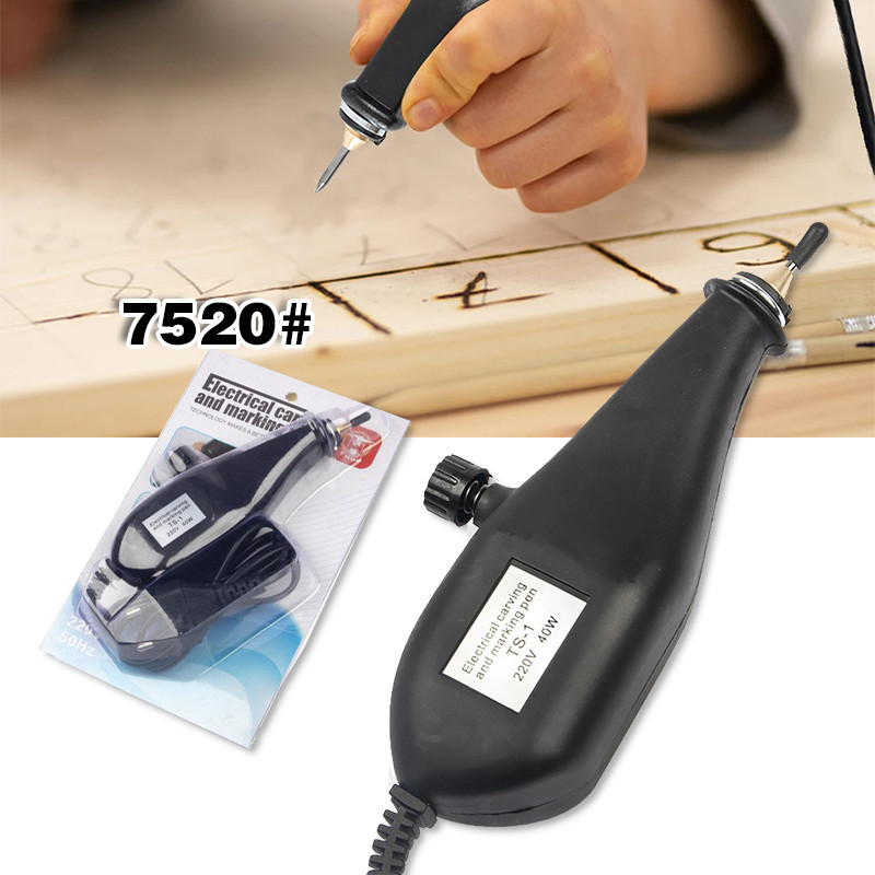

220v Alat Grafir Ukir Mini Engraver Carving Pen Mini Grinder Listrik