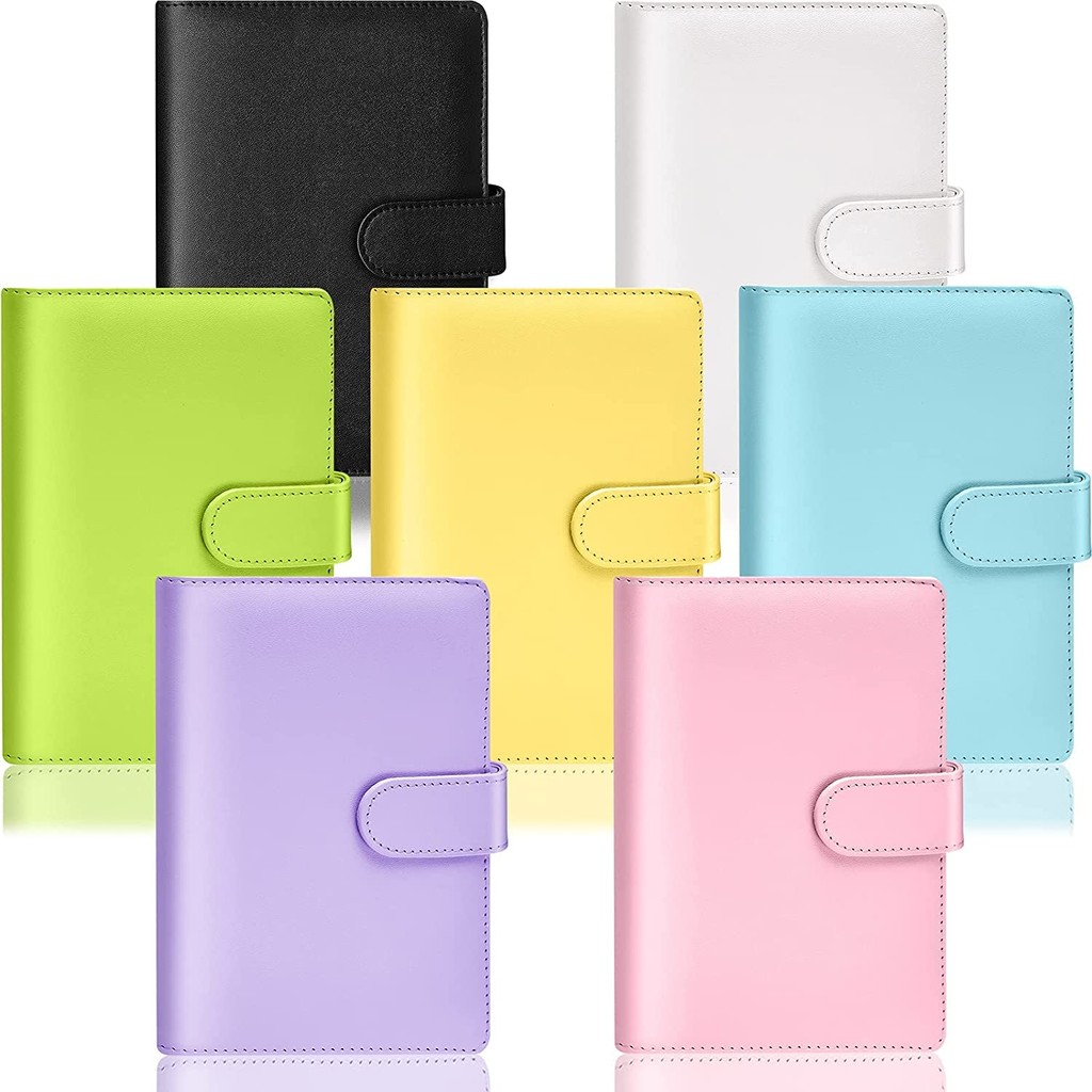 

A5/A6 Budget Binder Planner Notebook Cover PU Loose-leaf Handbook 6 Holes Binder Diary Agenda Paper Cover School Stationery