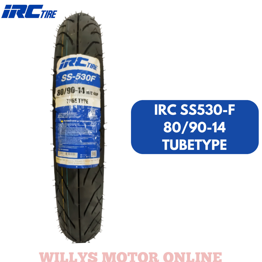 Ban 80/90-14 SS-530F IRC Tubetype / Ban Depan Beat Vario