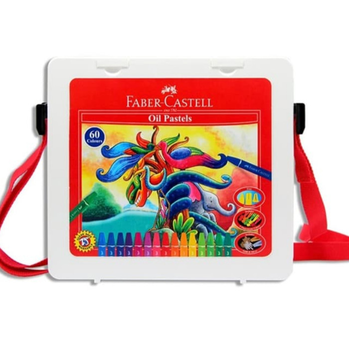 

[New Collection] Crayon Faber castell 60 warna