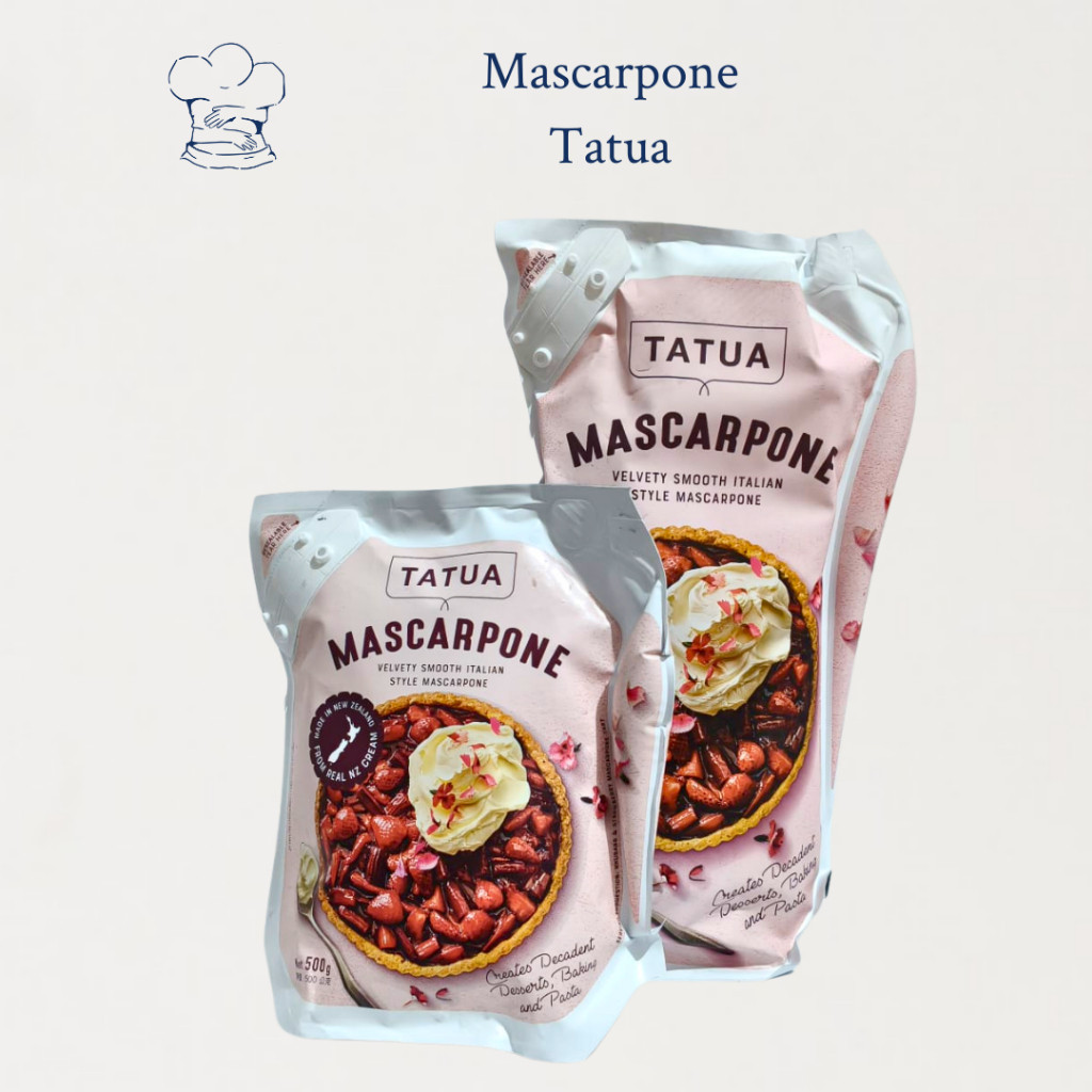 

Tatua Mascarpone 500g/1kg – Keju Krim Lembut & Premium dari Selandia Baru