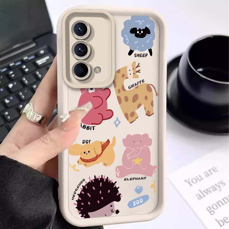 Case For OPPO Reno5 4G 5G Reno5 K Reno3 4G Reno4 F Reno4 Lite Reno6 Reno6 Lite OPPO Casing HP Softca