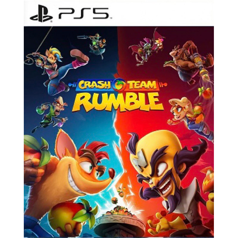 (NEW) PS4 PS5 Crash Team Rumble Full Game Digital Download PS4 & PS5 CTR