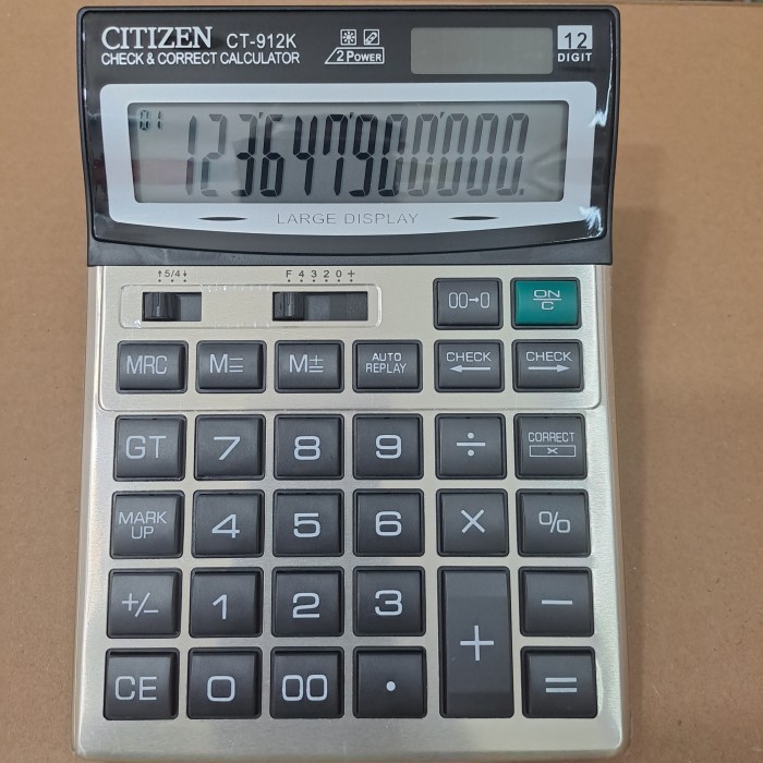 

kalkulator dagang 12 digit ct 912