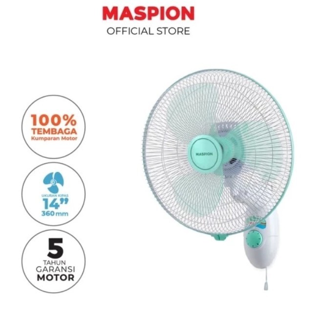 Wallfan Wallfan Maspion MWF 37K Kipas Angin Dinding 14in 14inch