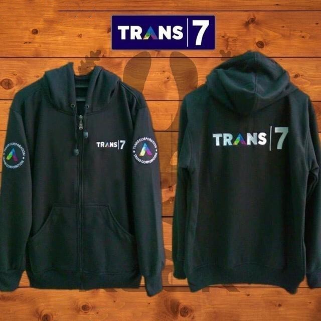 JAKET TRANS7 MURAH - JAKET HOODIE TRANS7 TRANSCORP TRANS TV JAKET ZIPPER - CUSTOM JAKET MURAH
