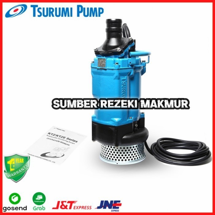 Pompa Celup Lumpur Tsurumi KTZ411 15HP Pompa Celup Air Kotor KTZ 411