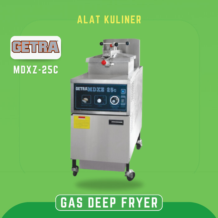 GETRA MDXZ 25C MDXZ-25C DEEP FRYER GAS PRESSURE FRYER VACUUM FRYING